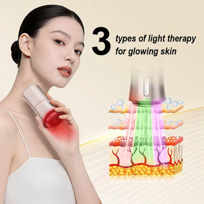 3-in-1 Facial Sculpting Vacuum & EMS Microcurrent Rejuvenator