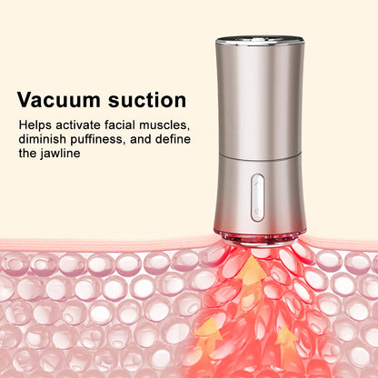 3-in-1 Facial Sculpting Vacuum & EMS Microcurrent Rejuvenator