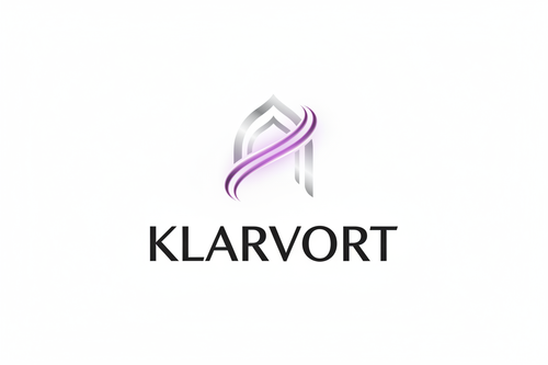 Klarvort Logo - White Background